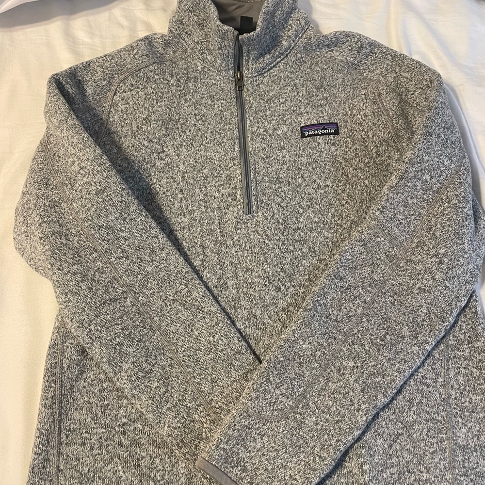 Men’s Patagonia 1/4 zip Fleece (Gray)